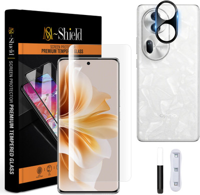 MS-Shield Tempered Glass Guard for OPPO Reno 11 Pro 5G, With Camera Lens Protector(Pack of 1)