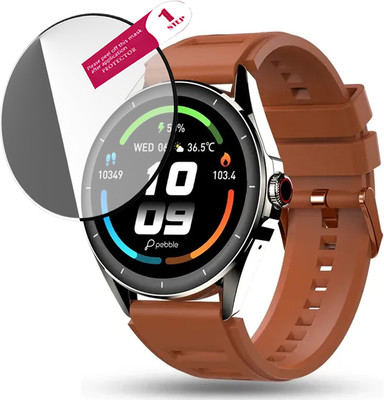 daffin Tempered Glass Guard for Pebble Cosmos Valor(Pack of 1)