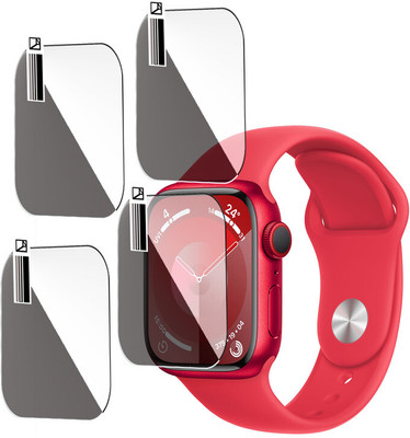 HIDEOUS Tempered Glass Guard for Apple Watch Series 9(Pack of 4)