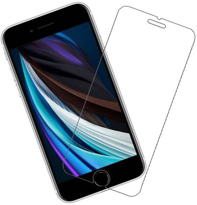 KARTRAY Tempered Glass Guard for Apple iPhone SE 2020(Pack of 1)