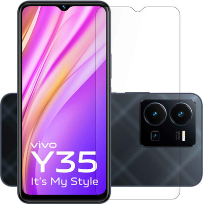 AGRSHI Tempered Glass Guard for Vivo Y35(Pack of 1)