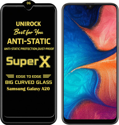 Unirock Tempered Glass Guard for Samsung Galaxy A20(Pack of 1)