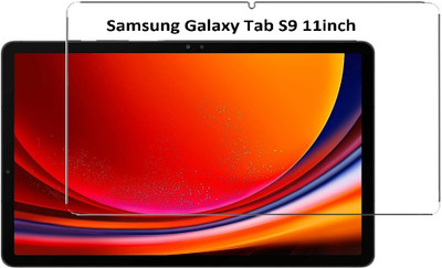 Valimai Tempered Glass Guard for Samsung Galaxy Tab S9 11inch, widen the upper and bottom glue area of screen protector(Pack of 1)