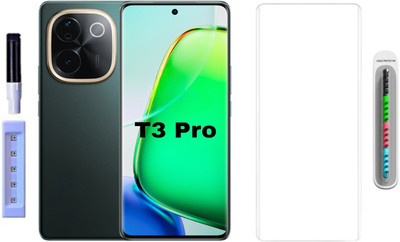 GORILLA PRO PLUS Tempered Glass Guard for VIVO T3 Pro 5G Tempered Glass | 9H Full Glue Full HD, Anti Scratch Screen Guard For VIVO T3 Pro 5G(Pack of 1)