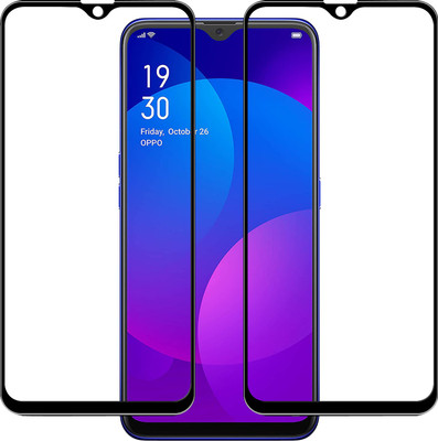 Qyist Tempered Glass Guard for Oppo F11(Pack of 2)