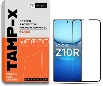 TAMP-X Tempered Glass Guard for Iqoo Z10R 5G(Pack of 1)