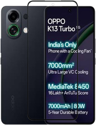 DSCASE Tempered Glass Guard for OPPO K13 Turbo 5G, Oppo K13 Turbo 5G, OPPO K13 Turbo(Pack of 1)
