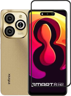 BRENZZ Tempered Glass Guard for Infinix Smart 8 HD(Pack of 1)
