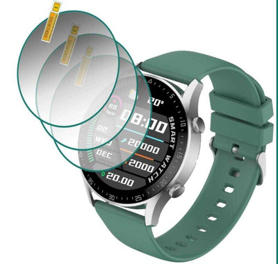 ZIDZEE Tempered Glass Guard for FIRE BOLTT TALK 2 SMART WATCH SCREEN GUARD (P-3)(Pack of 3)