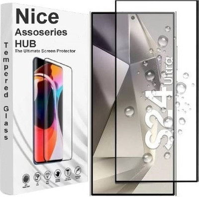 Nice Assoseries HUB Tempered Glass Guard for SAMSUNG Galaxy S24 Ultra 5G(Pack of 1)