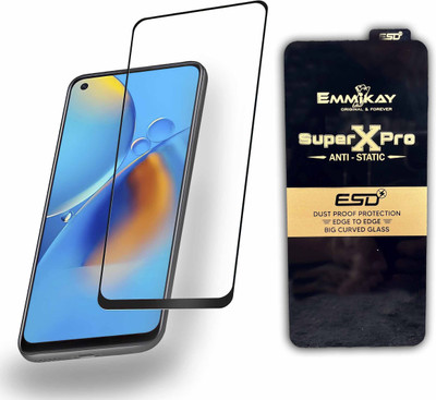 NIBS Edge To Edge Tempered Glass for Poco C40, Poco C55(Pack of 1)