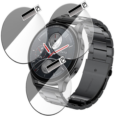 daffin Tempered Glass Guard for AMAZFIT POP 3R(Pack of 3)