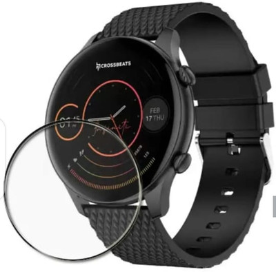 KHWABEEDA Tempered Glass Guard for CROSSBEATS ORBIT INFINITI 2.0 SMART WATCH SCREEN GUARD(Pack of 2)