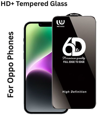 WEADDU PLUS Tempered Glass Guard for Oppo K9 (5G)(Pack of 1)