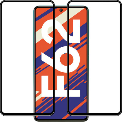 Qyist Tempered Glass Guard for Samsung Galaxy F62(Pack of 2)