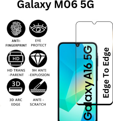 iWishKart Tempered Glass Guard for Samsung Galaxy M06, Samsung galaxy m06 5G, Sam M06(Pack of 1)