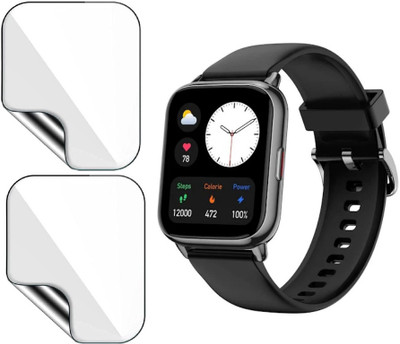 MUTAALI Tempered Glass Guard for Amazfit Pop 2 Smartwatch(Pack of 2)