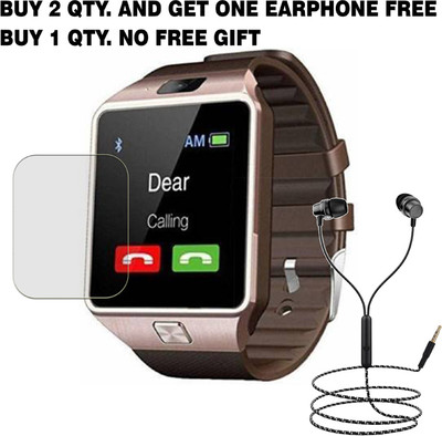 SOMTONE Tempered Glass Guard for MK20 Smart Watch BUY 2 QTY AND GET ONE EARPHONE FREE(Pack of 1)