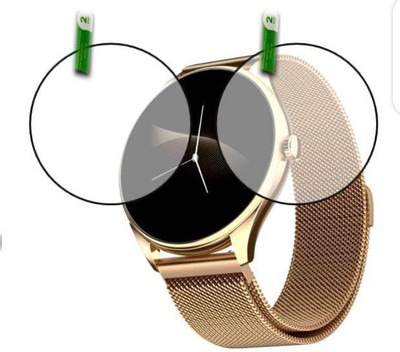 DOWRVIN Tempered Glass Guard for NOISEFIT TWIST 2 1.43 SMART WATCH TEMPERED GLASS (PACK OF 3)(Pack of 2)