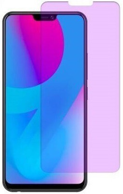 FlipSmartGuard Tempered Glass Guard for VIVO V9 PRO anti blue ray tempered glass full screen coverage (except edges), smart screen protector full screen coverage ( except edges) blue light resistant eyes protect film for (anti blue) full screen coverage (except edges) transparent(Pack of 2)