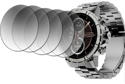 DOWRVIN Tempered Glass Guard for BOAT ENIGMA X700 SMART WATCH TEMPERED GLASS (PACK OF 5)(Pack of 5)