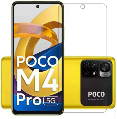 AGRSHI Tempered Glass Guard for Poco M4 Pro 5G(Pack of 1)