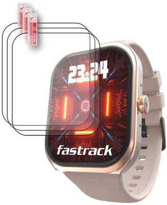 DOWRVIN Impossible Screen Guard for FASTRACK REVOLTT FS2 + SMART WATCH SCREEN GUARD (P-3)(Pack of 3)
