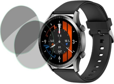 DOWRVIN Tempered Glass Guard for FIRE- BOLTT TALK 2 PRO SMART WATCH (PACK OF 2)(Pack of 2)