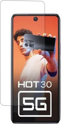 DMJHP Tempered Glass Guard for Infinix HOT 30 5G(Pack of 1)