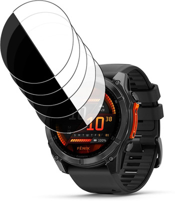 HIDEOUS Tempered Glass Guard for Garmin Fenix 8(Pack of 5)