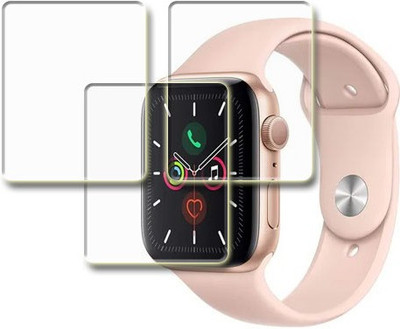 MUTAALI Tempered Glass Guard for Apple Watch Series 5 40mm smart watch(Pack of 3)