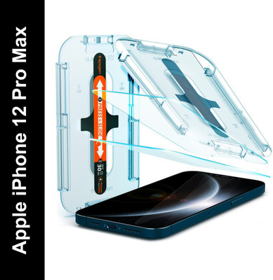 Spigen Tempered Glass Guard for Apple iPhone 12 Pro Max(Pack of 2)