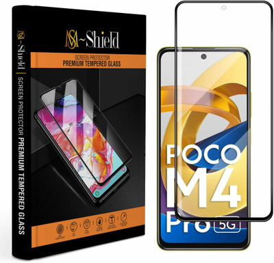 MS-Shield Tempered Glass Guard for POCO M4 Pro 5G(Pack of 1)
