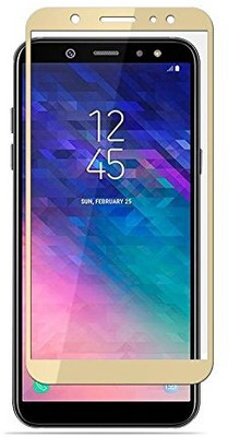 Firstchoice Tempered Glass Guard for Samsung Galaxy J6/ On 6(Pack of 1)