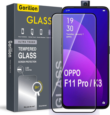 Gorilion Tempered Glass Guard for Oppo F11 Pro(Pack of 1)