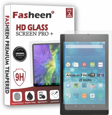 Fasheen Tempered Glass Guard for Amazon Fire HD 8 2015 (8 Inch)(Pack of 1)