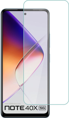 Vatsin Tempered Glass Guard for Infinix Note 40X 5G(Pack of 1)