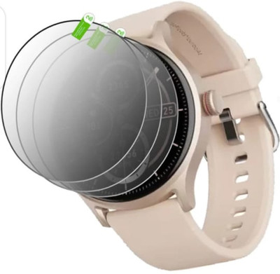 ZIDZEE Tempered Glass Guard for BOAT LUNAR SEEK 1.39 SMART WATCH TEMPERED GLASS ( PACK OF 3)(Pack of 3)