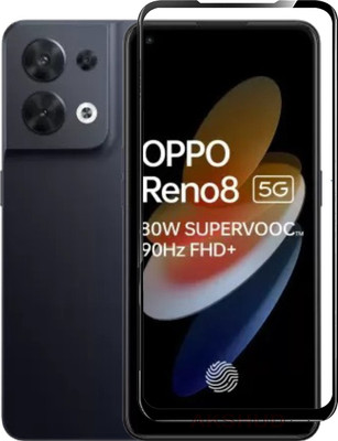 AKSHUD Tempered Glass Guard for OPPO Reno8 5G(Pack of 1)