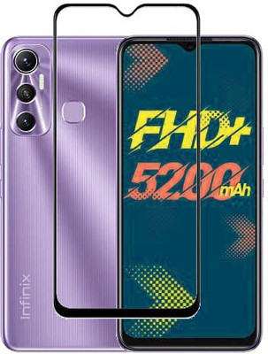 ASMANTIC Tempered Glass Guard for Infinix Hot 11(Pack of 1)