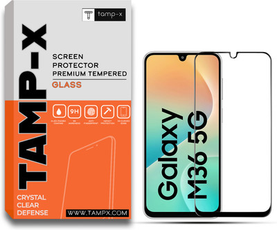 TAMP-X Tempered Glass Guard for Samsung Galaxy M36 5G(Pack of 1)
