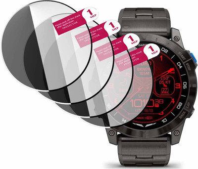 daffin Tempered Glass Guard for Garmin D2 Mach 1 Pro(Pack of 4)