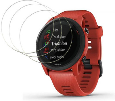 MUTAALI Tempered Glass Guard for Garmin Forerunner 745 smart watch(Pack of 3)
