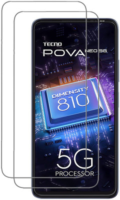 INFINITYWORLD Tempered Glass Guard for Tecno Pova Neo 5G(Pack of 2)