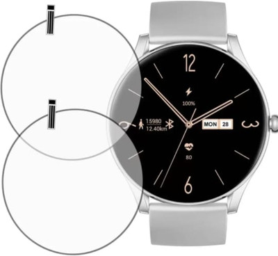 DB Tempered Glass Guard for MAXIMA PRO KNIGHT PLUS SMART WATCH TEMPERED GLASS (PACK OF 2)(Pack of 2)