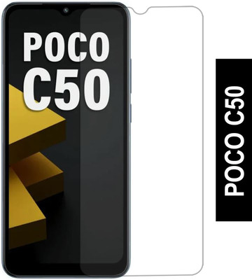 VAlight Tempered Glass Guard for POCO C50, Xiaomi Poco C50(Pack of 1)