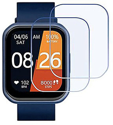 IQRA TRENDZ Tempered Glass Guard for Dizo by Techlife Watch(Pack of 2)