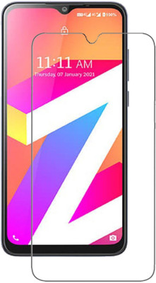DMJHP Tempered Glass Guard for Lava Z3 Pro(Pack of 1)