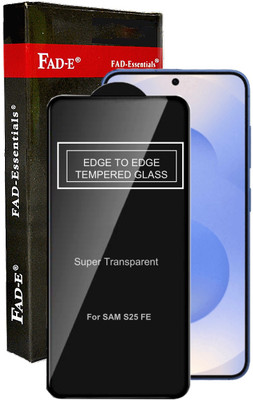 FAD-E Tempered Glass Guard for Samsung Galaxy S25 FE 5G, Samsung Galaxy S25 FE(Pack of 1)