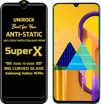 Unirock Tempered Glass Guard for Samsung Galaxy M30s(Pack of 1)